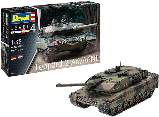 Revell Φιγούρα Μοντελισμού Τανκ Leopard 2A6/A6NL σε Κλίμακα 1:35