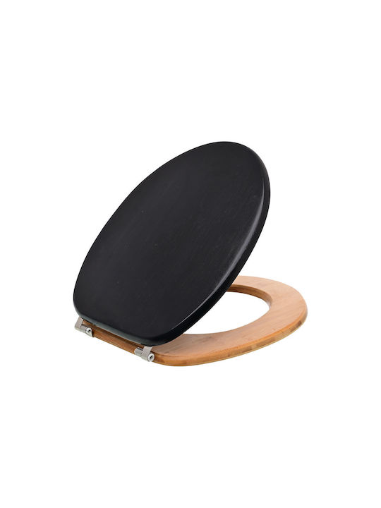 Estia Wooden Toilet Seat Black