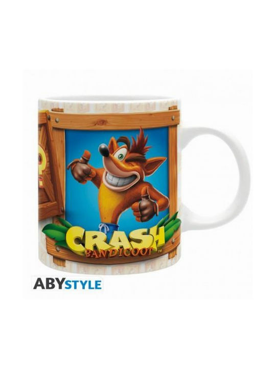 Abysse Crash Bandicoot Cană Ceramică Multicoloră 1buc