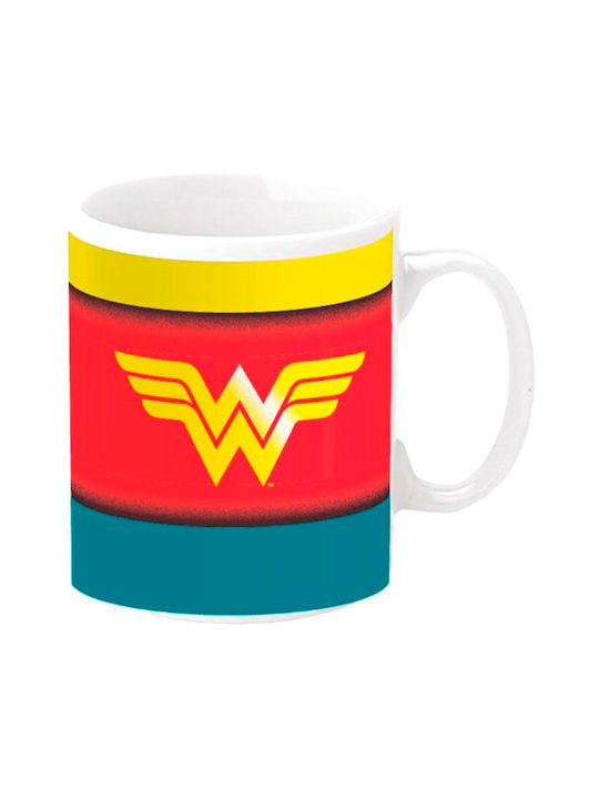 Dc Comics Wonder Woman Κούπα Κεραμική Πολύχρωμη 325ml