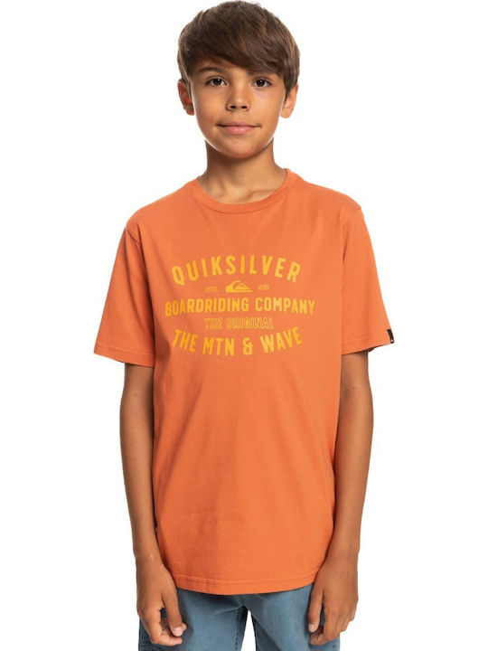 Tricou pentru copii Portocaliu Qs Surf Lockup