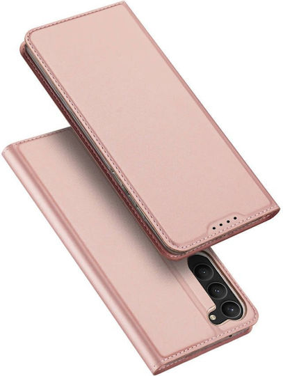 Dux Ducis Skin Pro Brieftasche Synthetisches Leder Rosa (Galaxy S23+)