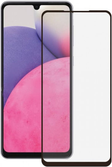 5D 0.3mm Full Glue Full Face Tempered Glass Black (Redmi 10C)
