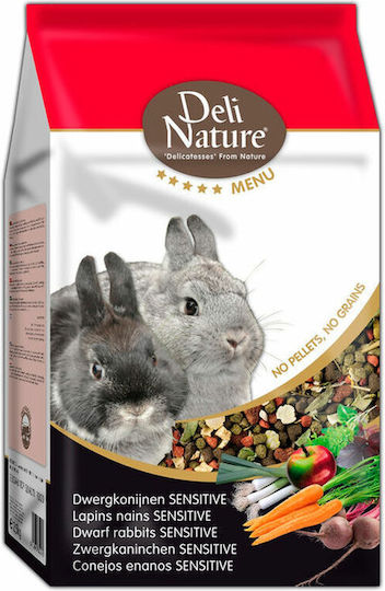 Deli Nature Τροφή για Κουνέλι 5 Star Sensitive 2.5kg