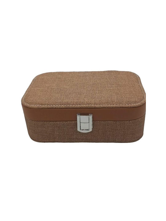 Etoile Jewellery Box Brown 20x14x7cm