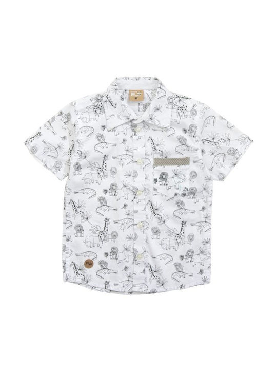 Funky Kids Shirt White