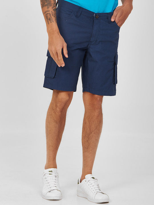 Chinos Bermuda modern fit B.S Bags Blue CASUAL, SPORT