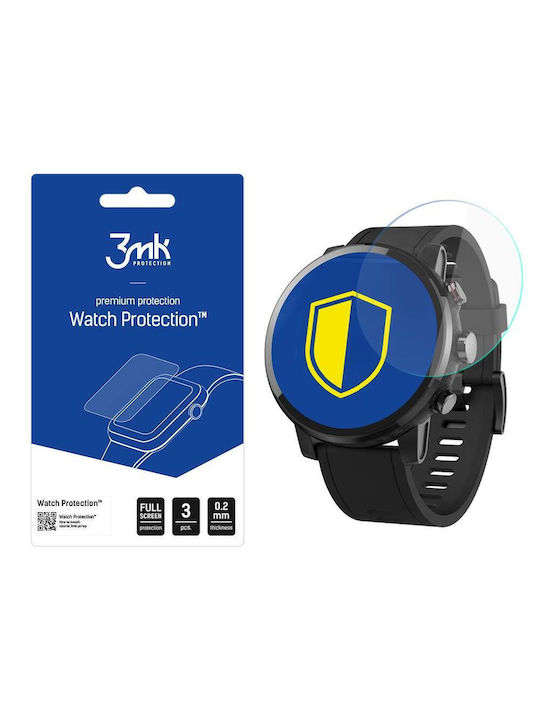 3MK ARC Full Face Tempered Glass pentru Amazfit Stratos Plus 3buc