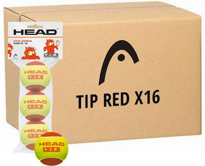 Head Tip Red Μπαλάκια Τένις 48τμχ