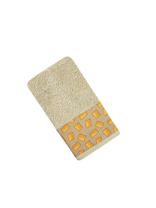 Family Enterprise Hand Towel 30x40cm Beige Weig...