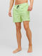 Jack & Jones Men's Swimwear Shorts Green Striped