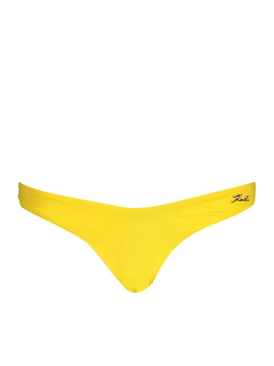 Karl Lagerfeld Bikini Brazil Κίτρινο Karl Lagerfeld Bikini Brazil Κίτρινο