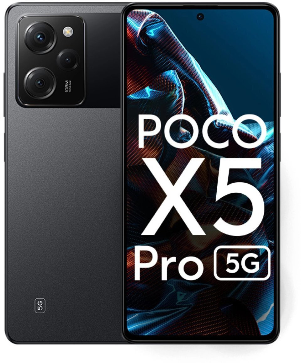 Xiaomi Poco X5 Pro 5G Dual SIM (6GB/128GB) Μαύρο | Skroutz.gr
