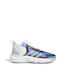 Adizero Select High Basketball Shoes Blue Fusion / Core Black / Cloud White