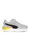 X-Ray Kids Sports Shoes Volleyball with Hoop & Loop Closure Gray