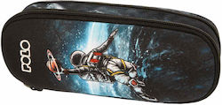 Polo Elite Basketball Astronaut Pencil Case with 2 Compartments