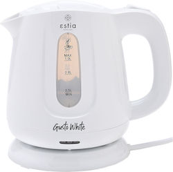 Estia Gusto Kettle 1lt 1100W White