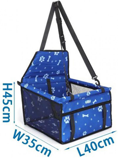 Nobleza Seat Car for Dog Blue Blue