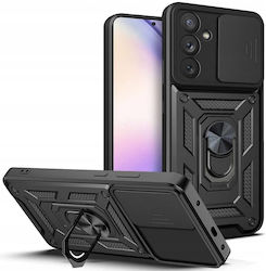 Tech-Protect Camshield Pro Plastic Back Cover Durable Black (Galaxy A54)