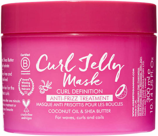 Umberto Giannini Curl Jelly Haarmaske für Glänzen 300ml