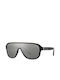 Ralph Lauren Sonnenbrillen mit Schwarz Rahmen und Gray Verlaufsfarbe Linse PH4196U 53896G