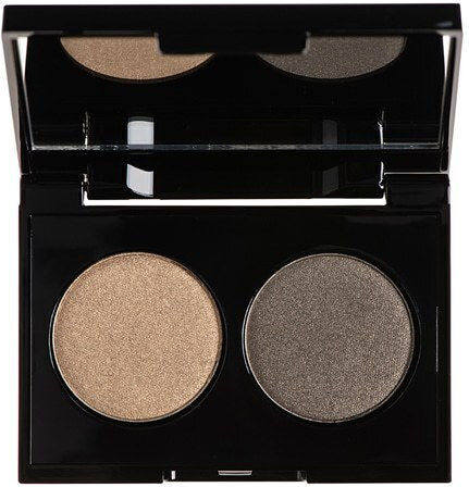 Korres Volcanic Minerals Velvet Dual Eye Shadow Palette in Solid Form 48 Khakis 3gr