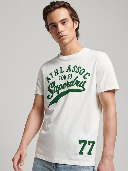 Superdry M D2 Ovin Vintage T-shirt Λευκό