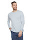 Bodymove Men's Long Sleeve Blouse Gray