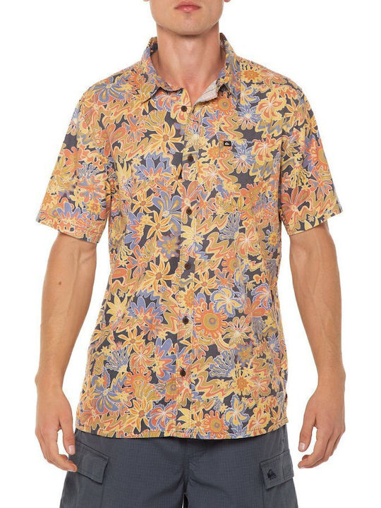 Surfadelica Short-sleeved Shirt Floral Multicolour