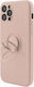 Vennus Ring Back Cover Σιλικόνης Light Pink (iP...