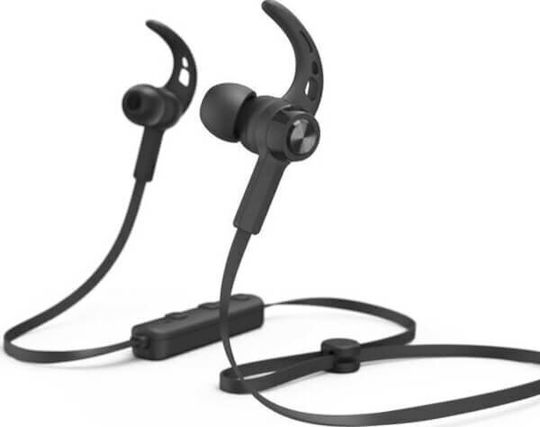 HAMA Freedom Run In ear Bluetooth хендсфри Слушалки с Устойчивост на Пот Черен