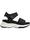 Pepe Jeans Women's Flat Sandals Sporty Flatforms In Black Colour