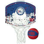 Wilson Outdoor Wall Mounted Basketball Hoop with Ball