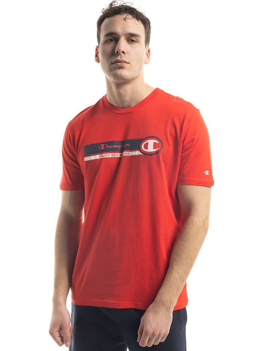 Champion Crewneck T-shirt Red