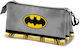 DC Comics Joker Federmäppchen mit 3 Fächern Gray