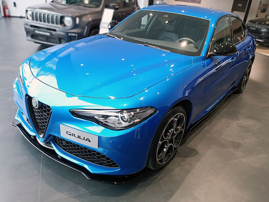 Motordrome Spoiler Αυτοκινήτου Μπροστά Συμβατό με Alfa Romeo Giulia