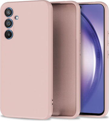 Tech-Protect Icon Series Umschlag Rückseite Silikon Rosa (Galaxy A54)