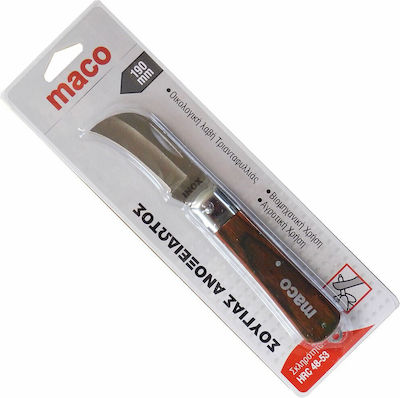 Maco Pocket Knife Brown