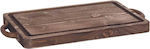 Bisetti Rectangular Wooden Chopping Board Brown 80x30cm