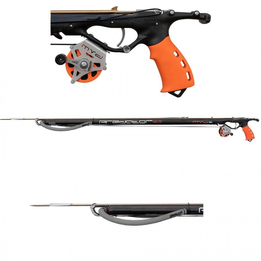 Mvd Speargun with Rubber Predator Zeso Open 90cm MVD10607RTU