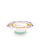 PiP Studio Multicolour Porcelain Pedestal Cake Stand 24x24cm