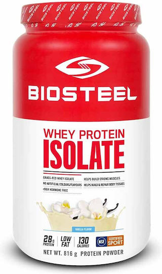Biosteel Whey Protein Isolate Protein Whey Gluten Free with Flavor Vanilla 816gr