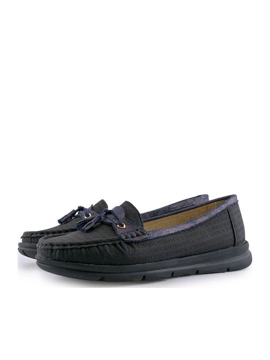 B-Soft Mocasini dama în culoarea Negru