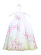 Kinderkleid Ärmellos Weiß