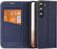 Dux Ducis Skin X2 Book Δερματίνης Μαγνητικό Μπλ...