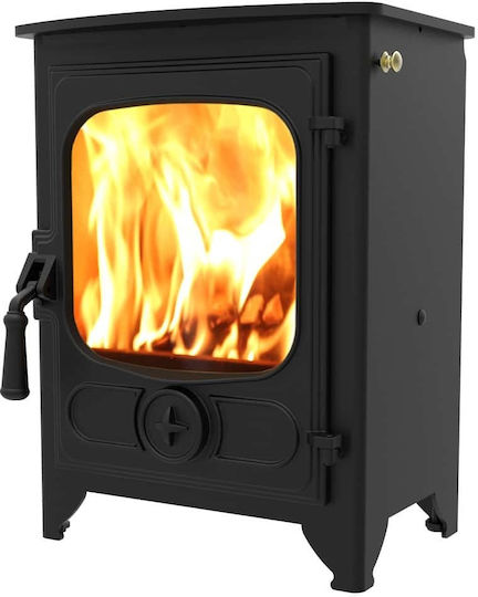 Charnwood Country 4 Blu Stahl Holzofen 5kW Blau