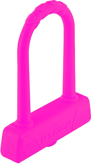 Prophete 6326 Fahrradschloss für Pedal mit Schlüssel Rosa