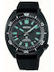 Seiko Prospex Ανδρικό Ρολόι 40.5mm Αυτόματο με Μαύρο Υφασμάτινο Λουράκι