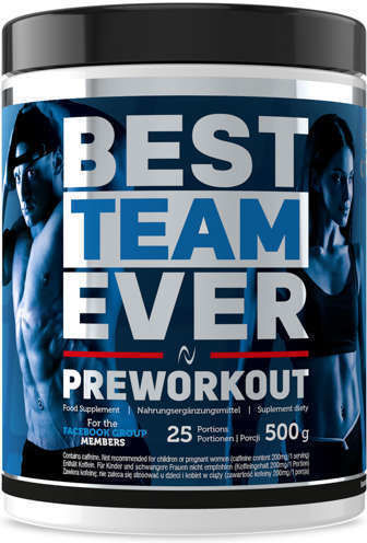 Hitec Nutrition Preantrenament Best Team Ever Alț Supliment Alimentar 500gr Portocală