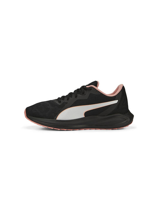 Puma Twitch Runner 378548-01 Αθλητικά Παπούτσια Running Μαύρα